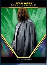 Star Wars Card Trader 24 Masterwork Chrome Green The Modifier Digital