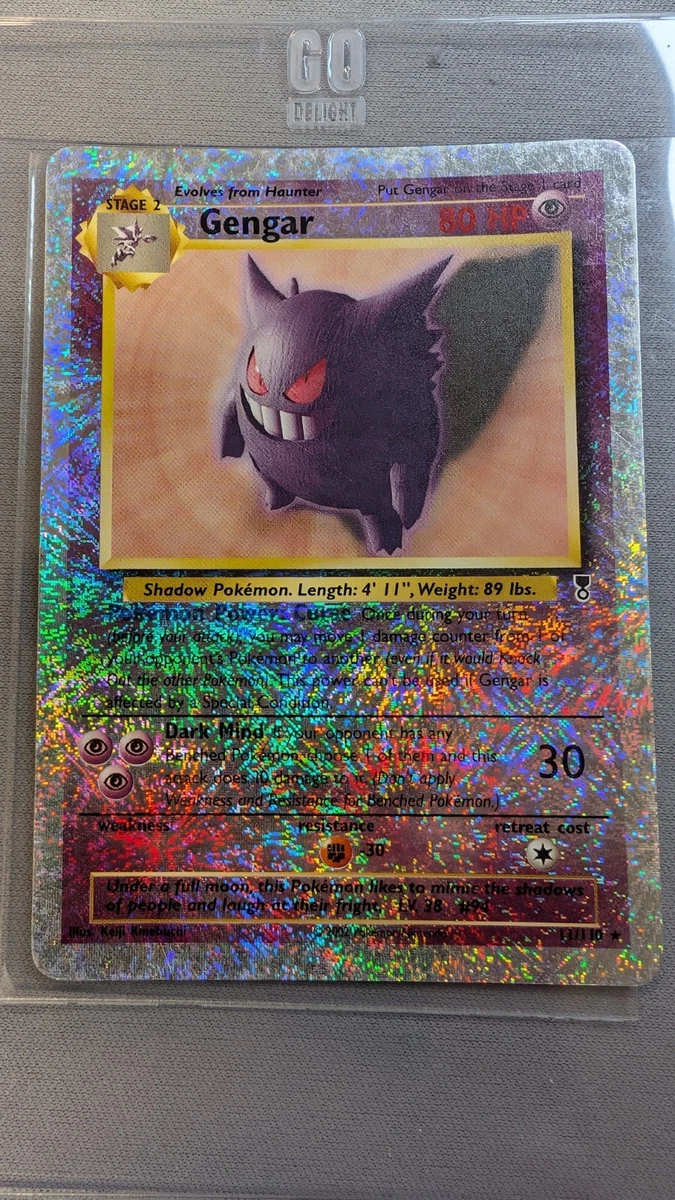 Gengar Pokémon TCG Legendary Collection Individual Collectible