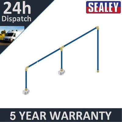 Sealey SharkBite �� 12m 2-Drop Air Supply System Kit 28mm SBAKIT228
