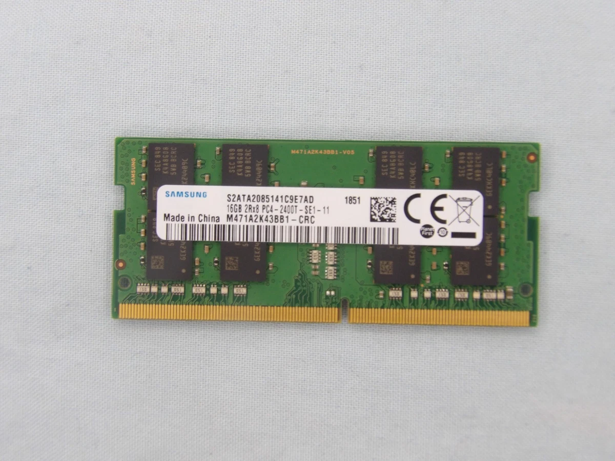 Samsung PC4-19200 (DDR4-2400) Bus Speed Computer RAM 16 GB