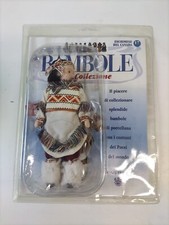 BAMBOLE DA COLLEZIONE IN PORCELLANA BAMBOLE DEL MONDO FABBRI N° 17 ESCHIMESE