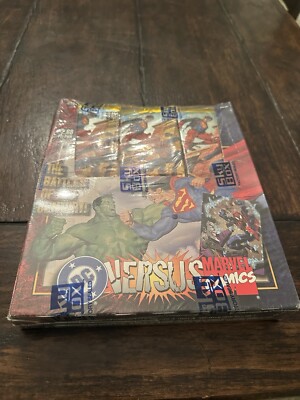 1995 DC VS. MARVEL JUMBO PACK SEALED Read Mirage Inserts Very Scarce