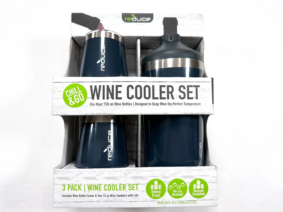 Reduce chill and go wine cheap cooler set