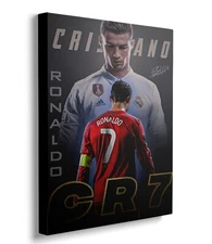 Cristiano Ronaldo Canvas poster CR7 Football Wall Art for Bedroom Wall Decor Art