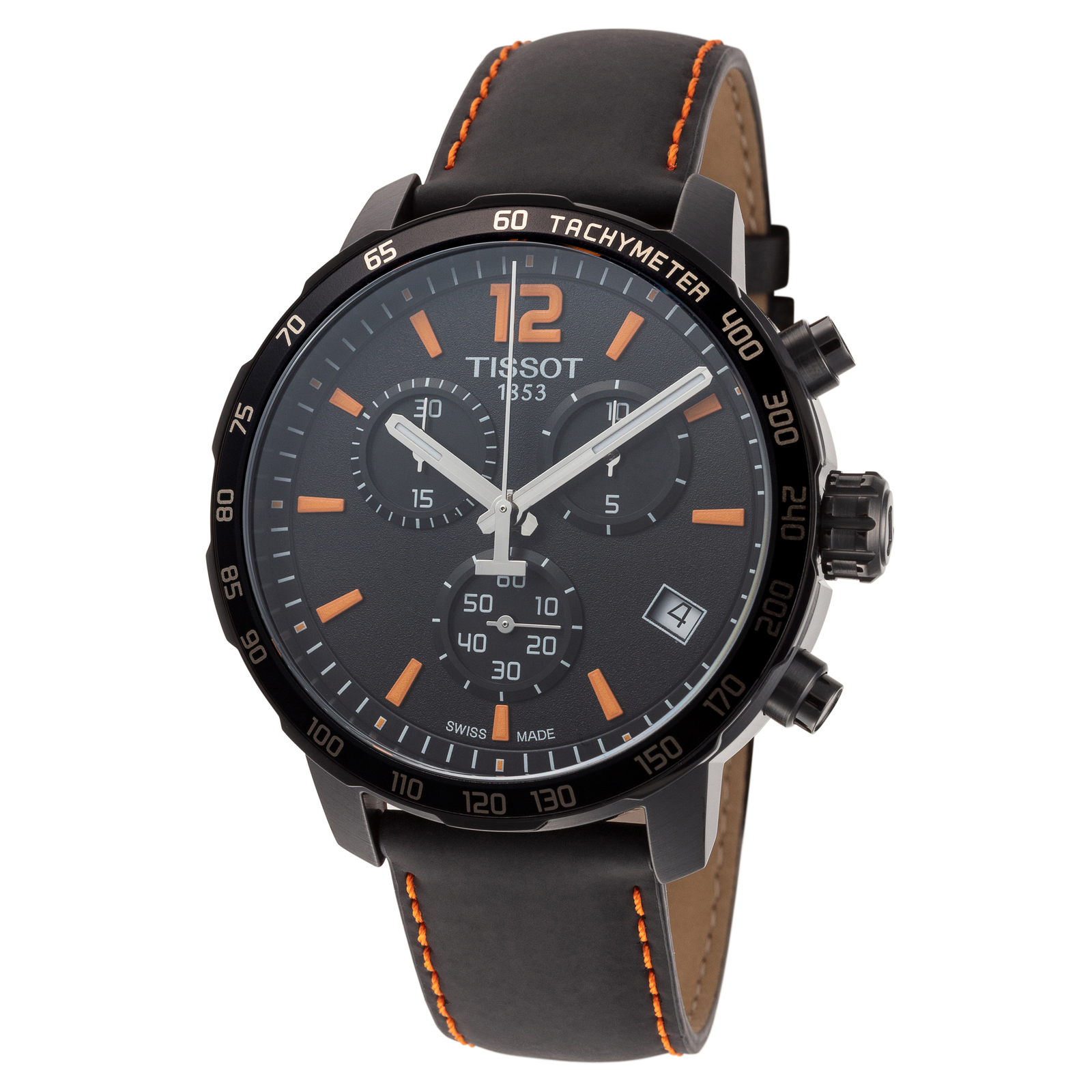 Tissot Men's Quickster 42mm Quartz Watch T0954173605700 eBay