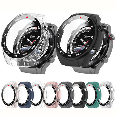For Huawei WATCH Ultimate Watch Protective Case with Tempered Film Case