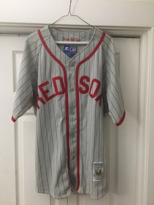 red sox pinstripe jersey