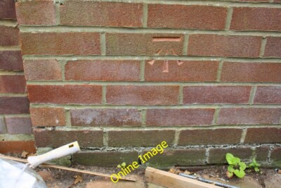 Photo 6x4 Benchmark on #129 St Saviour's Road Reading Ordnance Survey cut c2014