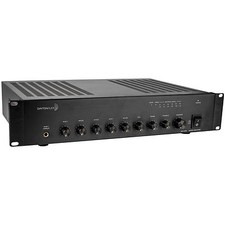 Dayton Audio DA120R 2U 120W Rack Mount Mixer-Amplifier 70V/100V or 4 Ohm 3 Mic 2