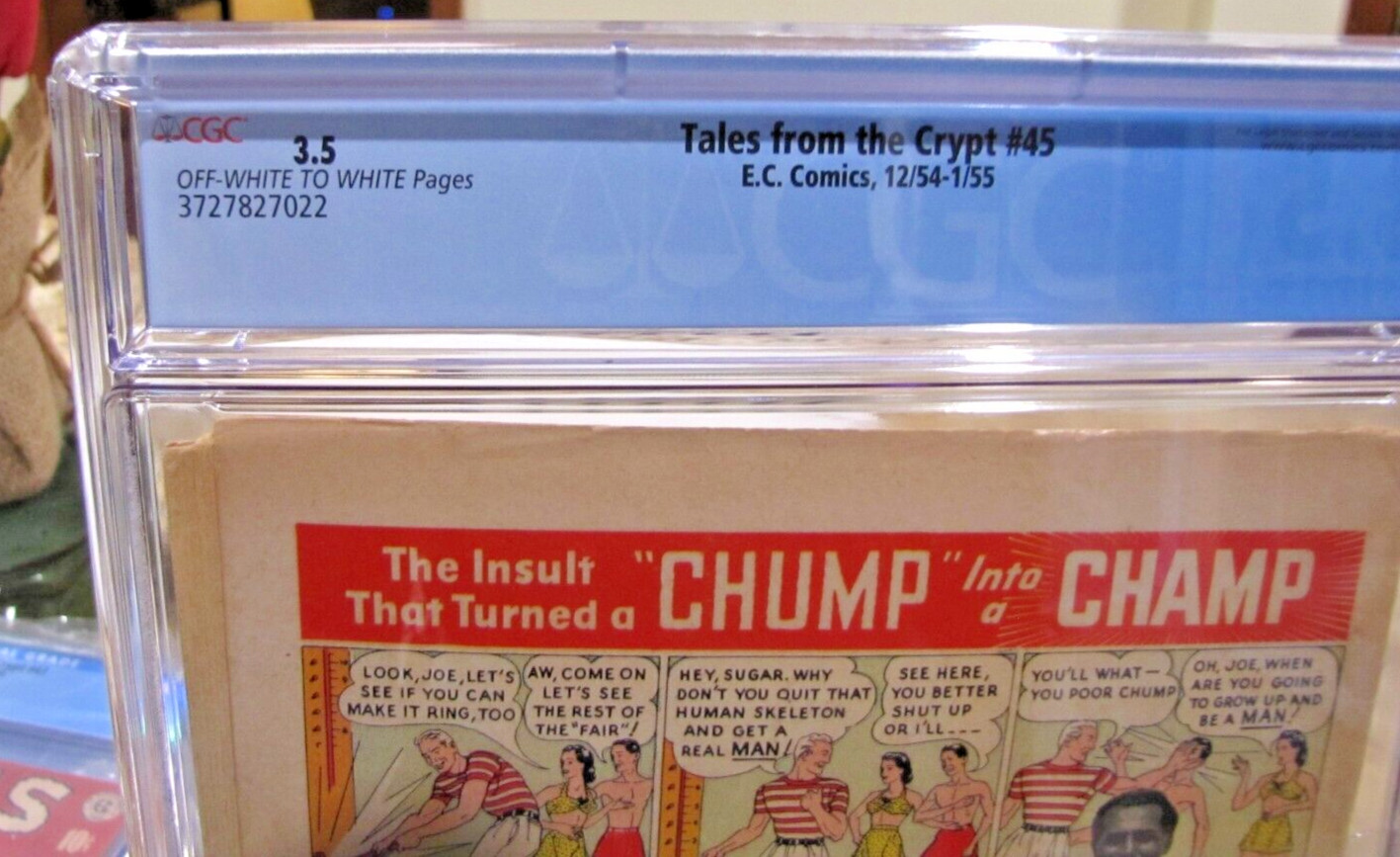 Tales From The Crypt #45 CGC 3.5 EC Comics Golden Age PRE CODE HORROR 1955