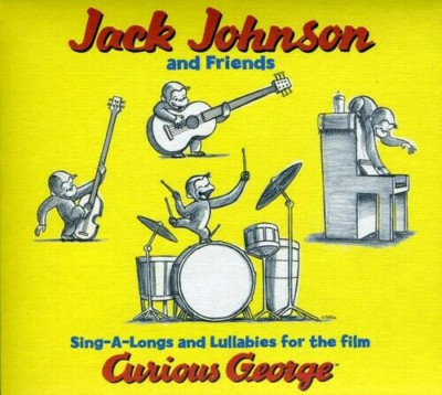 Jack Johnson and Friends - Sing-A-Longs For The Film Curious George CD (2005)