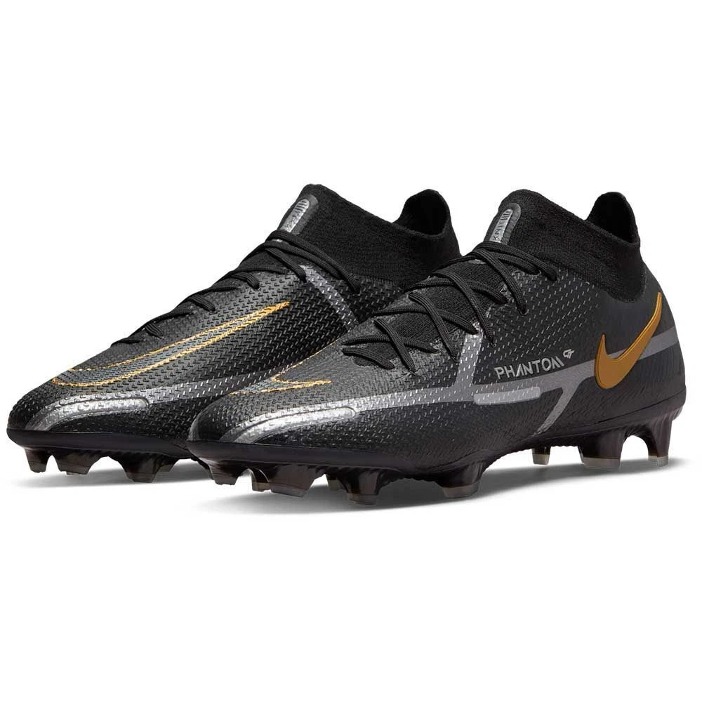 Las mejores ofertas en Nike Phantom GT2 DF Elite FG Black Metallic