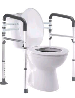 Lianjindun FSA/HSA Eligible Toilet Safety Rails Adjustable Toilet Safety Frame