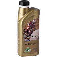 ROCK OIL FACTORY FOAM AIR FILTER FLUID OFF ROAD MX MOTOCROSS 1 LITRE