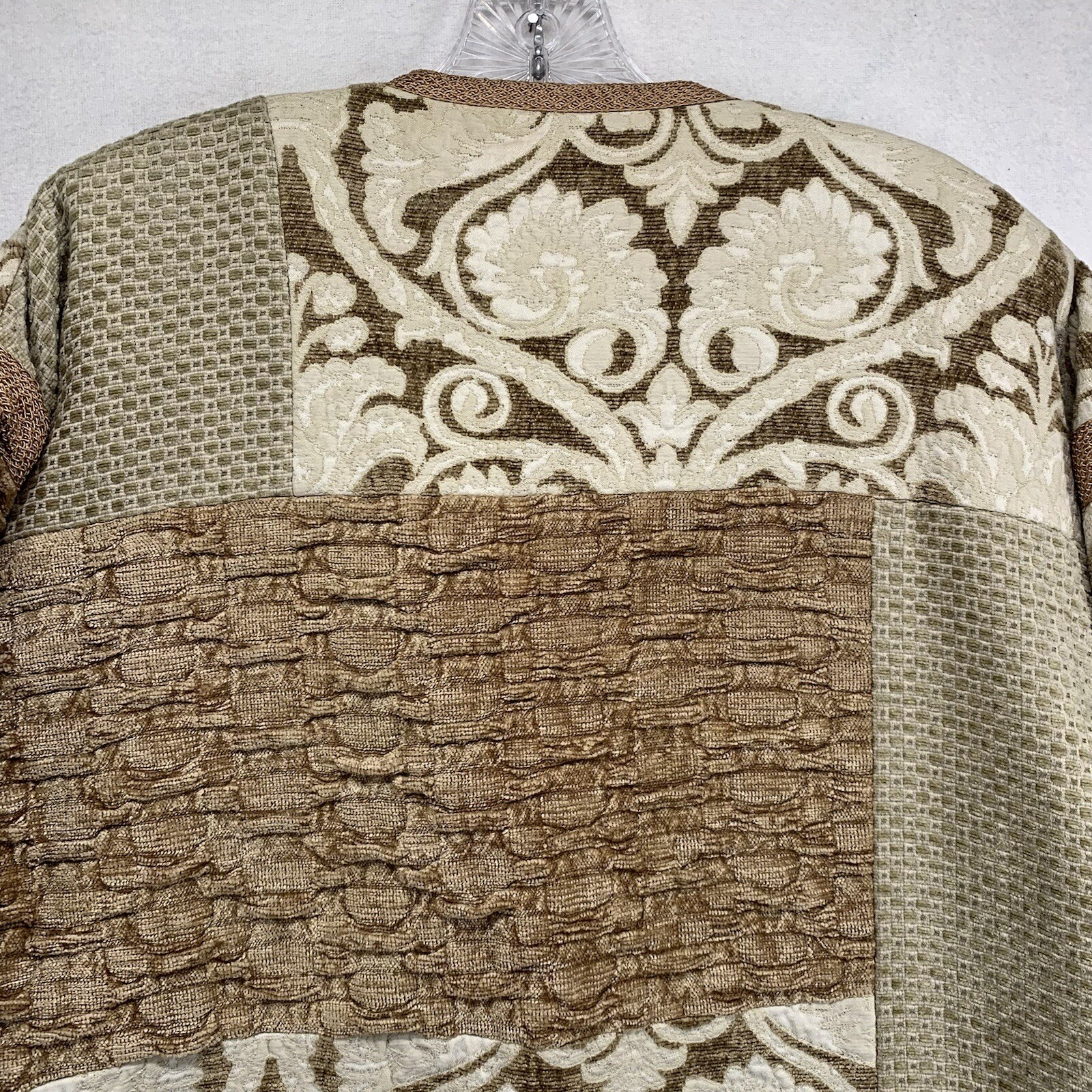 Vintage Patchwork Jacket Max & Mabel Texture Crea… - image 14