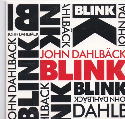 John Dahlback-Blink cd single