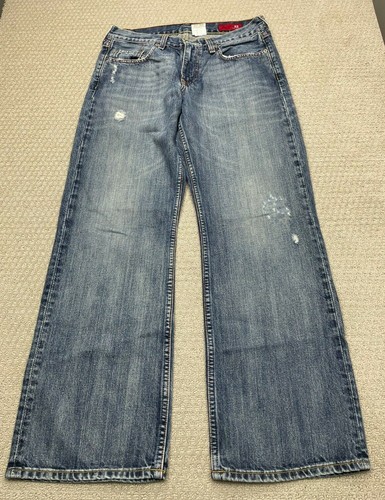 X2 Quality Denim Mens Bootcut Ripped 