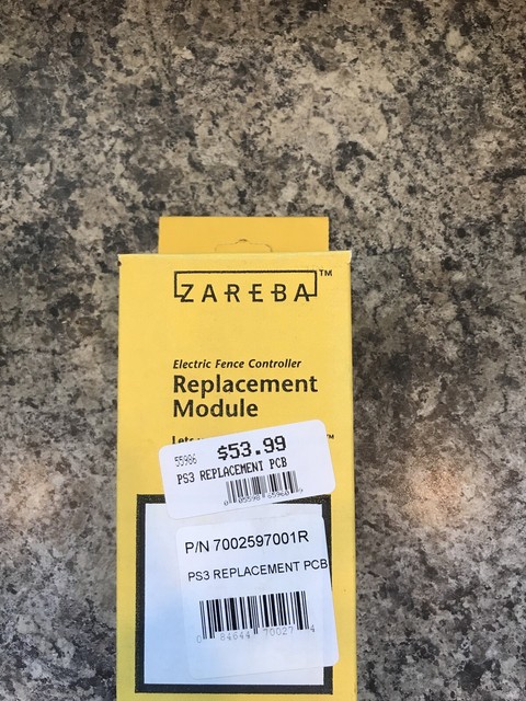 Amazon Com Zareba Sp10b Solar Powered Low Impedance 10 Miles Black Fence Controller Black Livestock Equipment Garden Outdoor