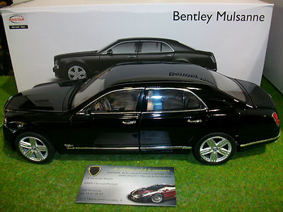 BENTLEY MULSANNE 2010 doré berline 1/18 RASTAR 43800GO voiture miniature collect | UK