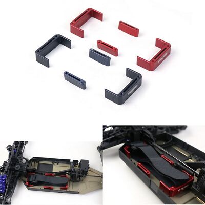 Aluminum Alloy Battery Mount Holder for TEKNO EB48 2.0 / ET48 2.0 RC Car 12T