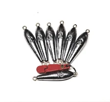 2oz.  (12ct.) Trolling Sinker Snap Weights Inline Walleye Fishing (12) Piece 