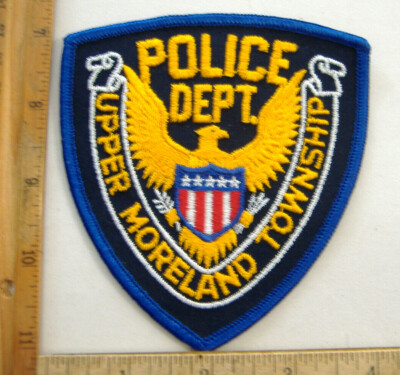 UPPER MORELAND TWP PENNSYLVANIA POLICE FABRIC PATCH | eBay