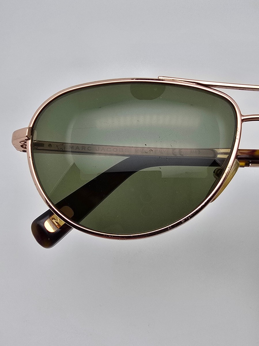 Marc Jacobs MJ 351/S Rose Gold Frame Green Lens Aviator  display picture 1