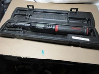 Snap-on TechAngle 3/8" Drive Flex-Head Torque Wrench used atech2fr100b in case