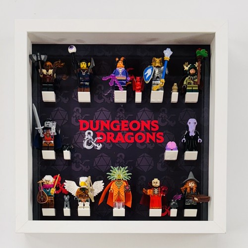 Display frame case for Lego ® Dungeons and Dragons minifigures 71047 27cm - Picture 22 of 24