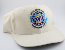 Vintage 1994 Super Bowl XXVIII Georgia Dome New Era Snapback Hat USA