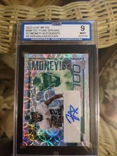 2023 Leaf Metal Football Tyjae Spears Titans So Money 4/5