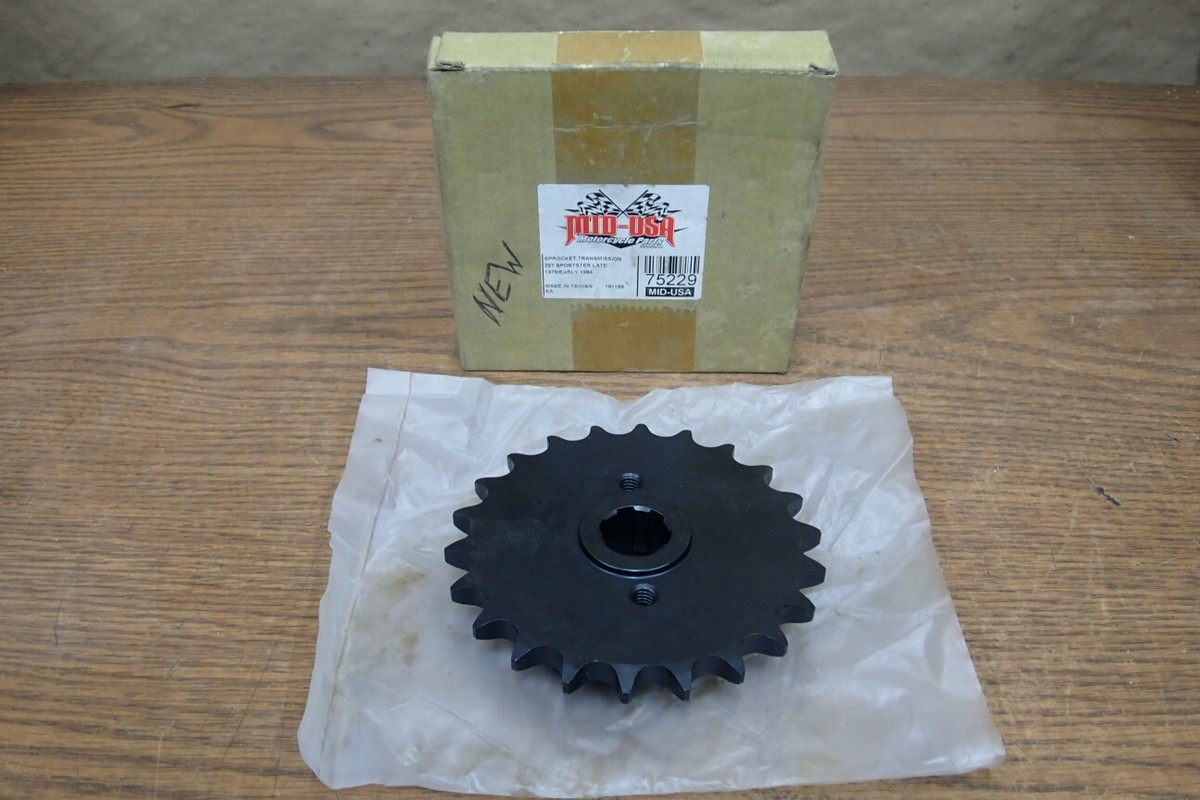 79-84 HARLEY DAVIDSON SPORTSTER XL MID USA 22T SPROCKET 181169 75