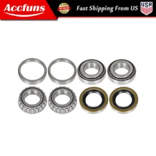 For EZGO Front Wheel Hub Bearings & Seal Golf Cart Gas or Elec 1976 & UP,2 pack