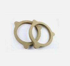 2Pc to 6.5" MDF Adapter Speaker Ring Speaker Mounting Spacer Ring Car Audio