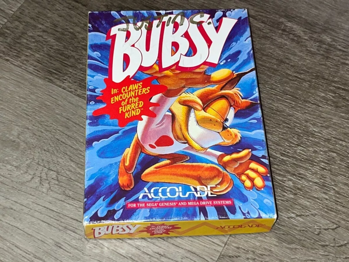 Bubsy sega best sale genesis