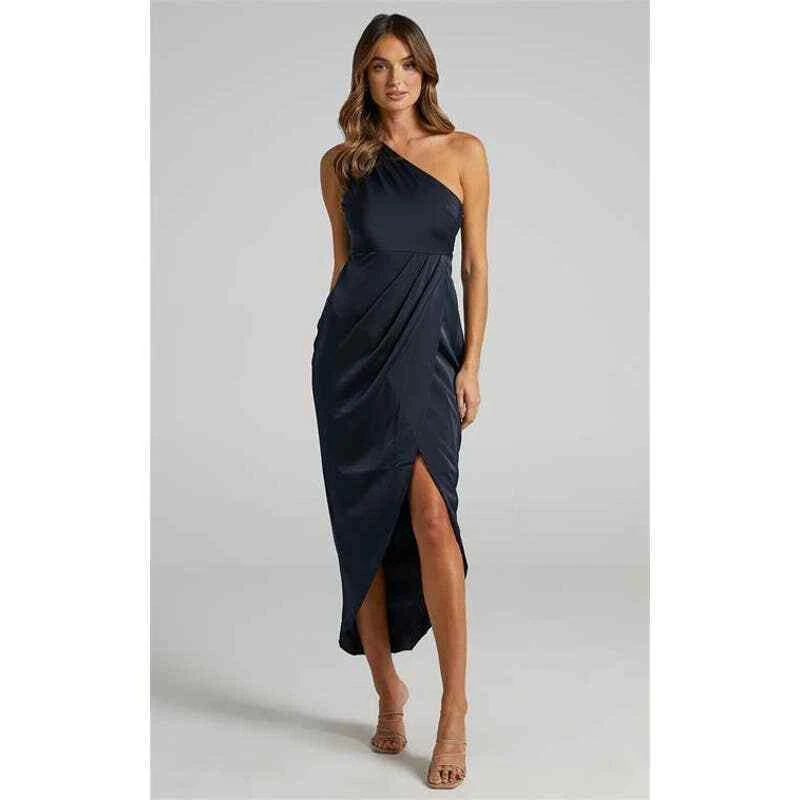 Showpo satin cheap dress