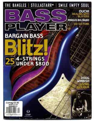 Bass Player Magazine December 2003 Doug Wimbish Bangles