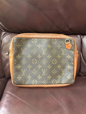 Authentic Louis Vuitton Monogram Sac Bandouliere Shoulder Bag M51364 No Strap