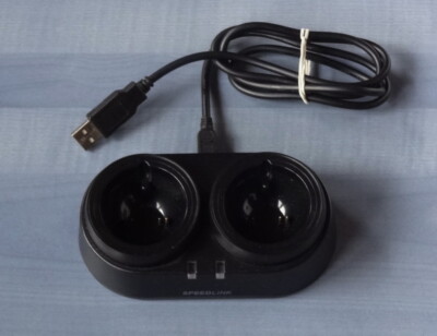 Ladestation USB Charger Speedlink fuer 2 Move Controller Sony Playstation 3 PS3