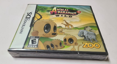Animal Paradise Wild (Nintendo DS, 2009) DSL DSI 3DS 2DS NEW