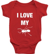 Infant Baby Bodysuit One-Piece Funny Cute Printed I Love My Aunt Auntie