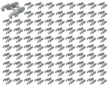 ☀️NEW LEGO Light Bluish Gray Technic Link Chain Link 100 Pieces tank Tread Track