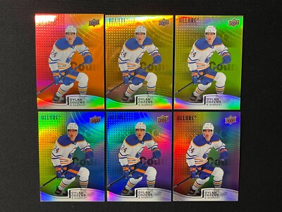 Dylan Cozens # Sabres # 2021-22 Upper Deck ALLURE FULL RAINBOW 6x Card Lot