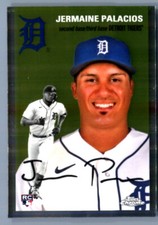 2023 Topps Chrome Platinum JERMAINE PALACIOS RC BASE #57 Detroit Tigers
