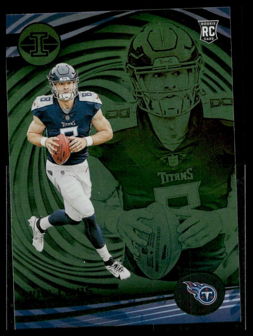 2023 Panini Illusions #95 Will Levis Emerald Trophy Collection