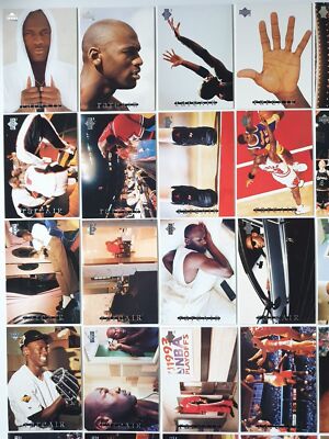 1997 Upper Deck Michael Jordan RARE AIR (Complete set 85 Cards and