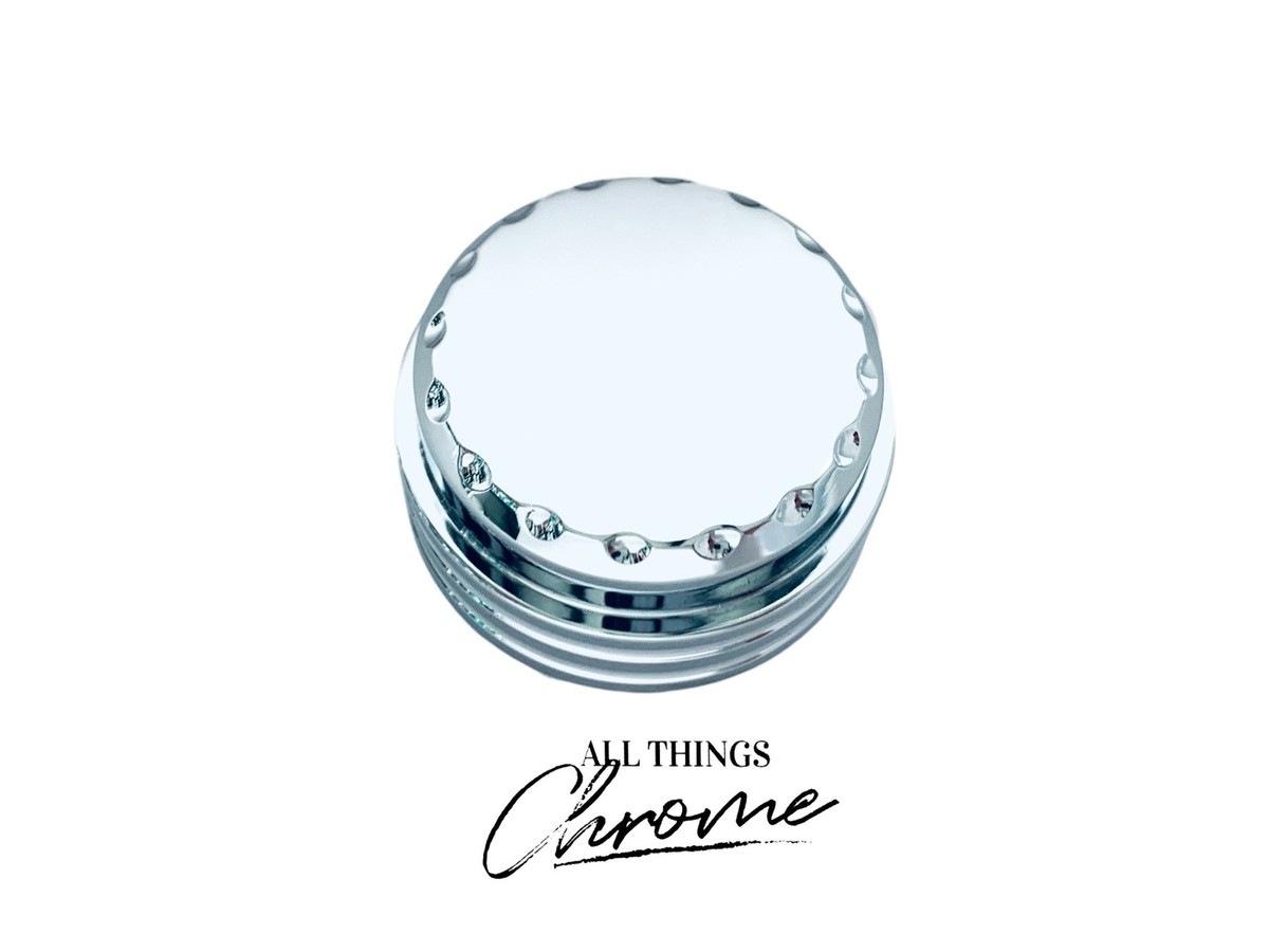 CLOSEOUT* ZX-14 CHROME DIAMOND CUT YOKE CAP 2006-2022 KAWASAKI