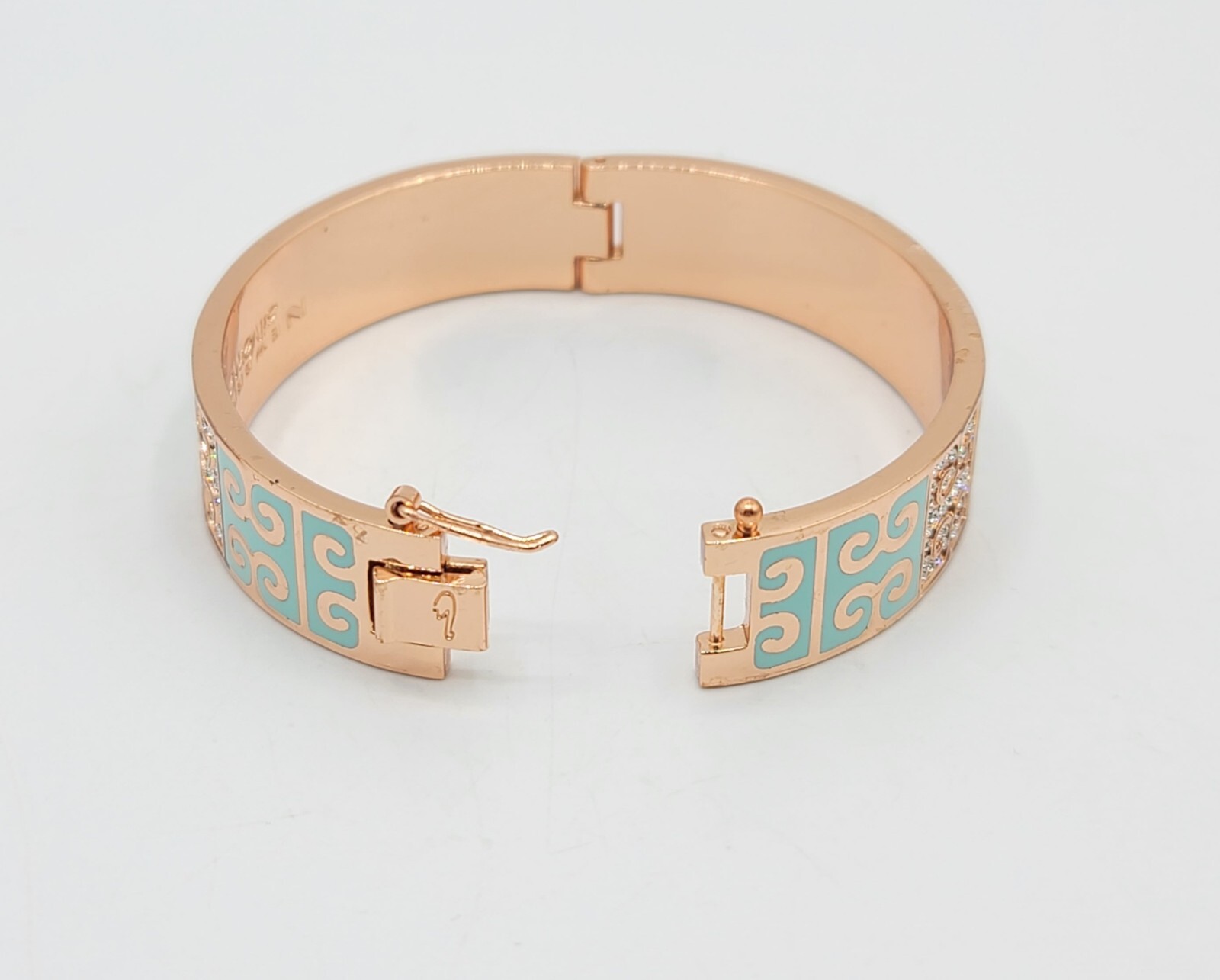 Bangle Bracelet NEWBRIDGE Silverware Ireland Rhin… - image 5