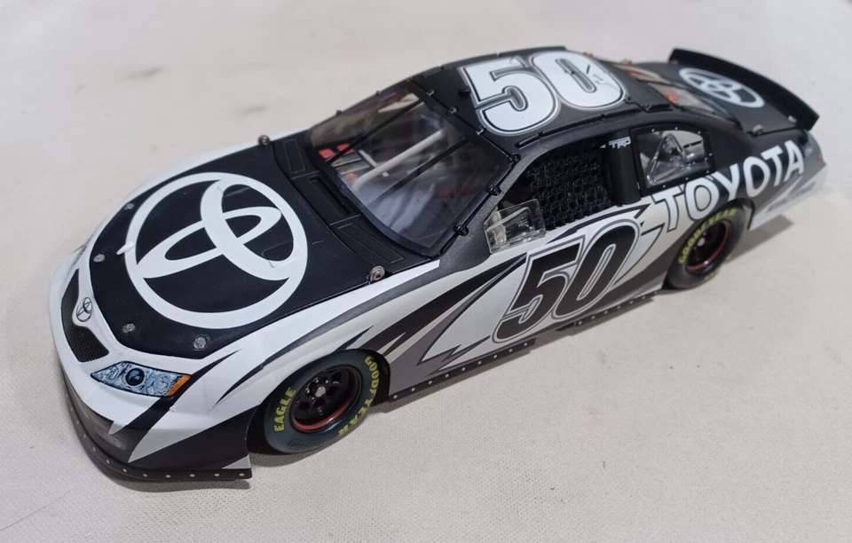 RCAA 1/24 Scale Diecast 2007 Toyota Camry Test Car NASCAR #50 - 96 - Image 2 of 4
