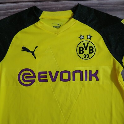 PUMA Football Shirt SANCHO #7 Borussia Dortmund Soccer Jersey, Boy